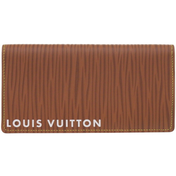 Unused Louis Vuitton Portefeuille Brazza NM Epi Leather Long Wallet M82631 Br...